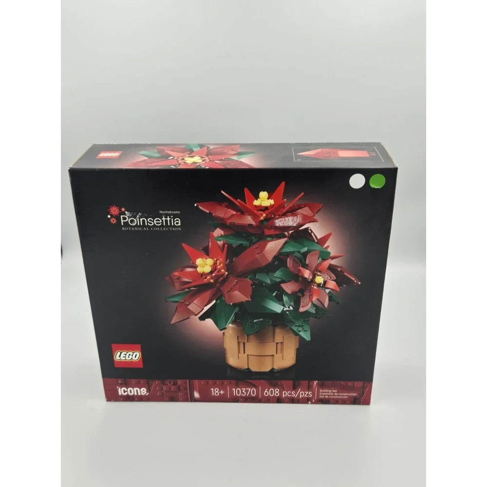 LEGO‎ Icons Poinsettia (set number 10370) NEW