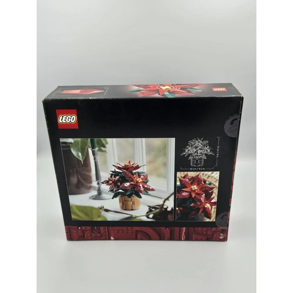 LEGO‎ Icons Poinsettia (set number 10370) NEW