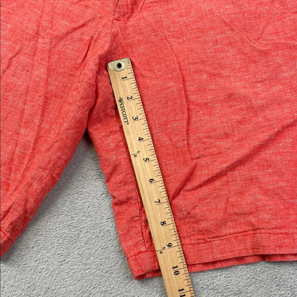 Banana‎ Republic 30/10 Linen Cotton Casual Red Men's Chino Shorts