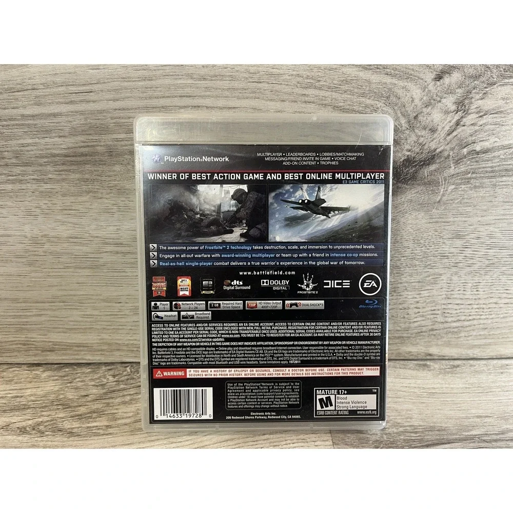 N/A battlefield sony