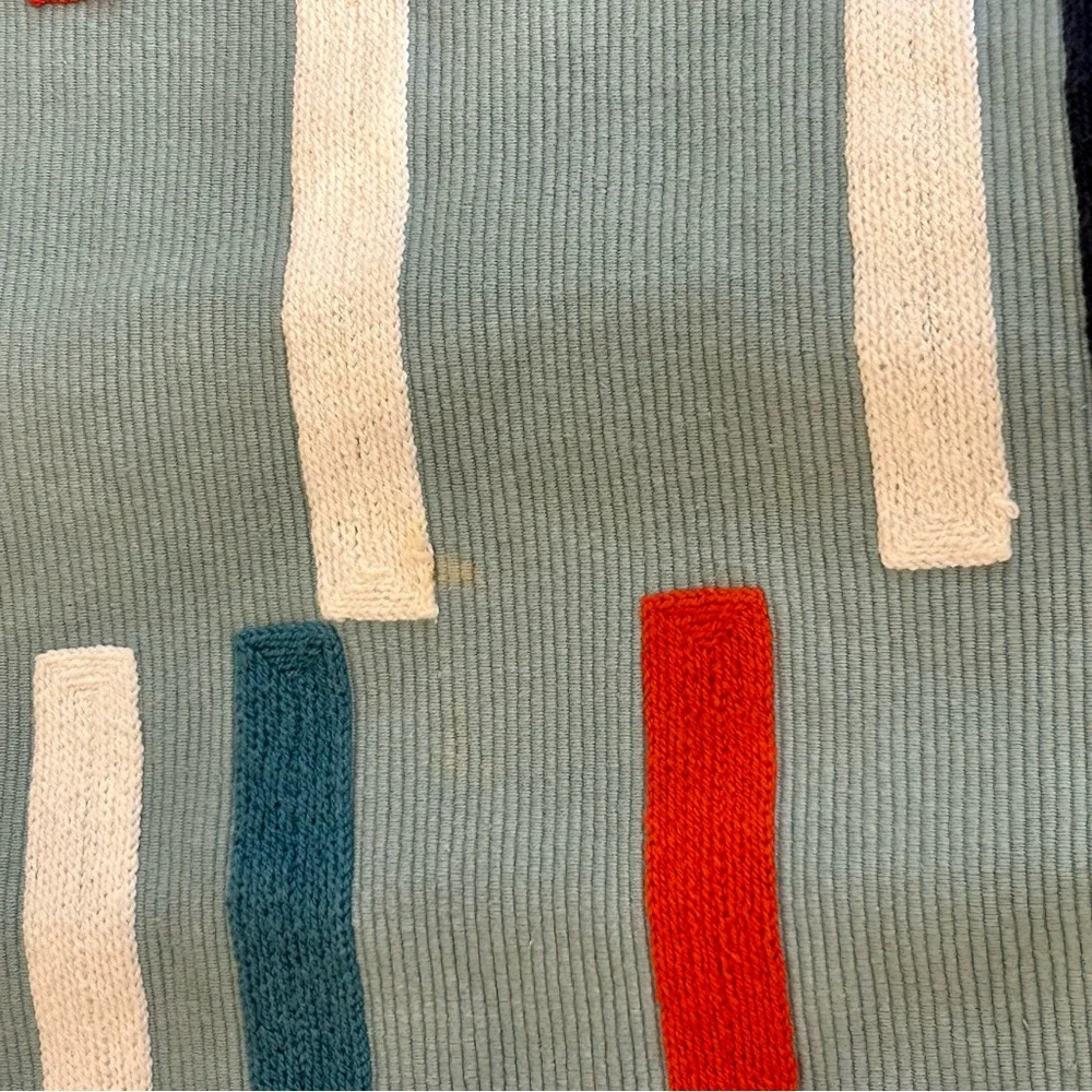 West Elm Striped Pillow Cover