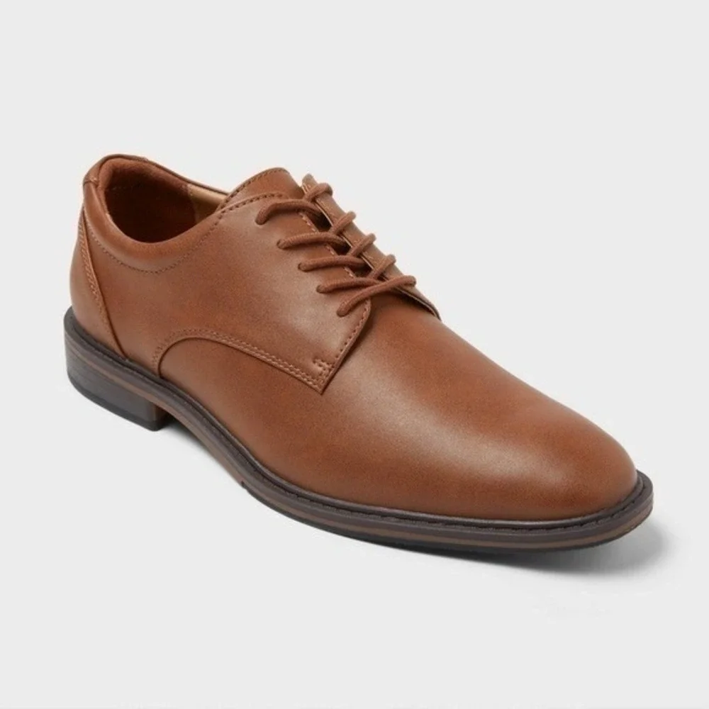 Men's Leo Dress Shoes Brown Size 9 New With Tags