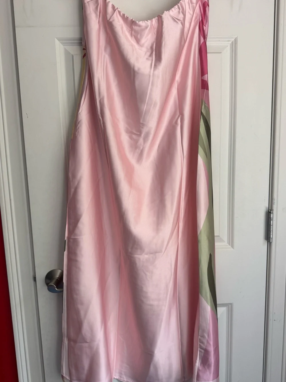 NWT Abercrombie Julia Strapless Slip Maxi Dress