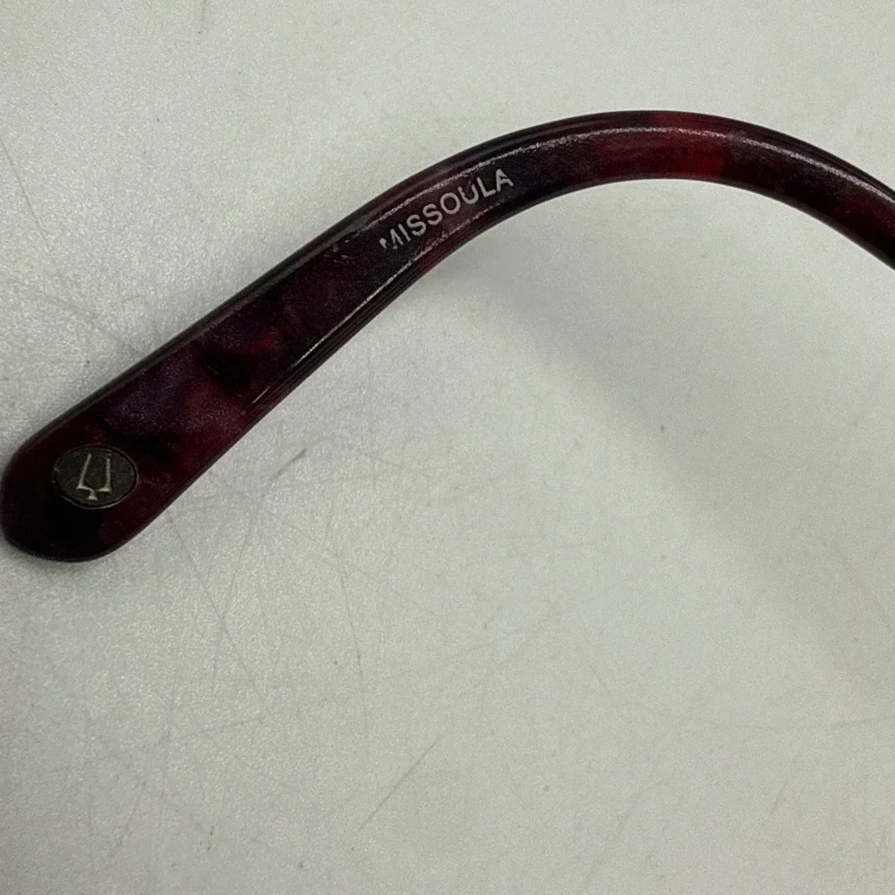 Bulova Missoula Rose Pink Semi Rimless Eyeglass Frames 51-17-135
