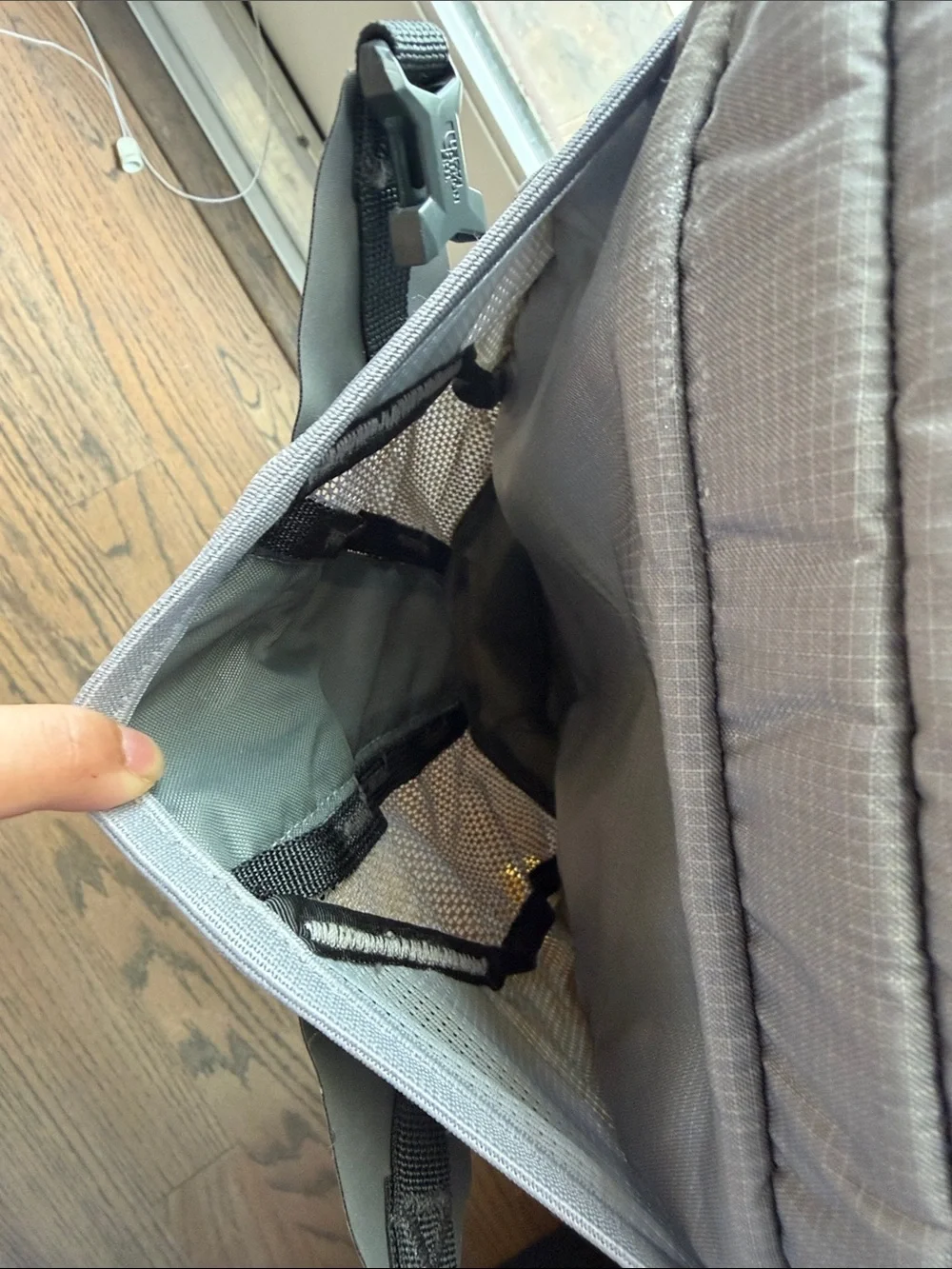 The North Face spacious gray