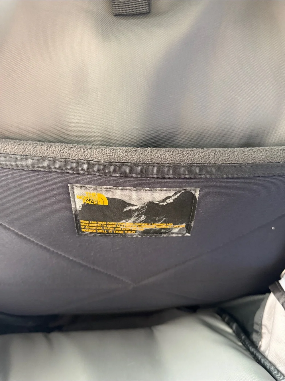 The North Face spacious gray