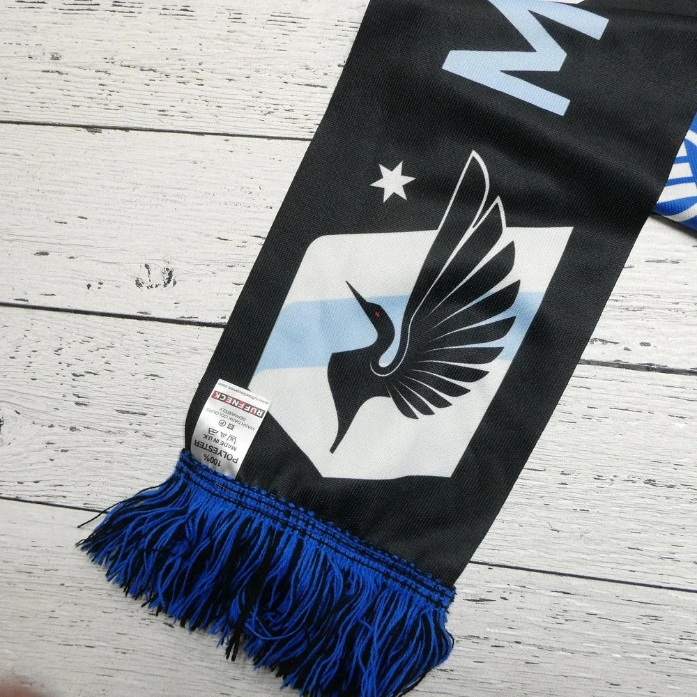 Minnesota United FC Scarf One Size Multi Color MLS Soccer Ruffneck Allianz Field
