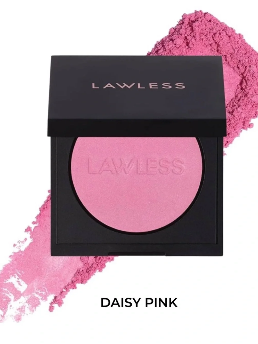 LAWLESS Make Me Blush Talc-Free Velvet Blush Daisy Pink BNIB