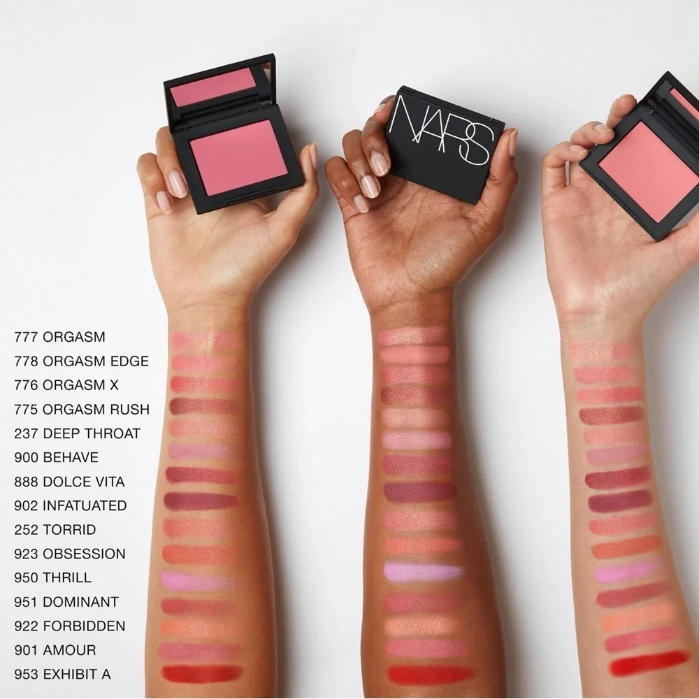 ✨ NARS Powder Blush – ORGASM EDGE – Refillable Compact – Brand New in Box ✨