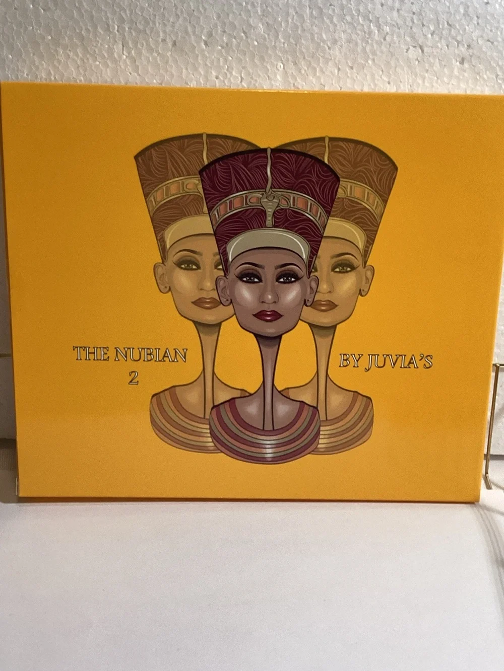 Juvia's Place The Nubian 2 Palette - Yellow Packaging