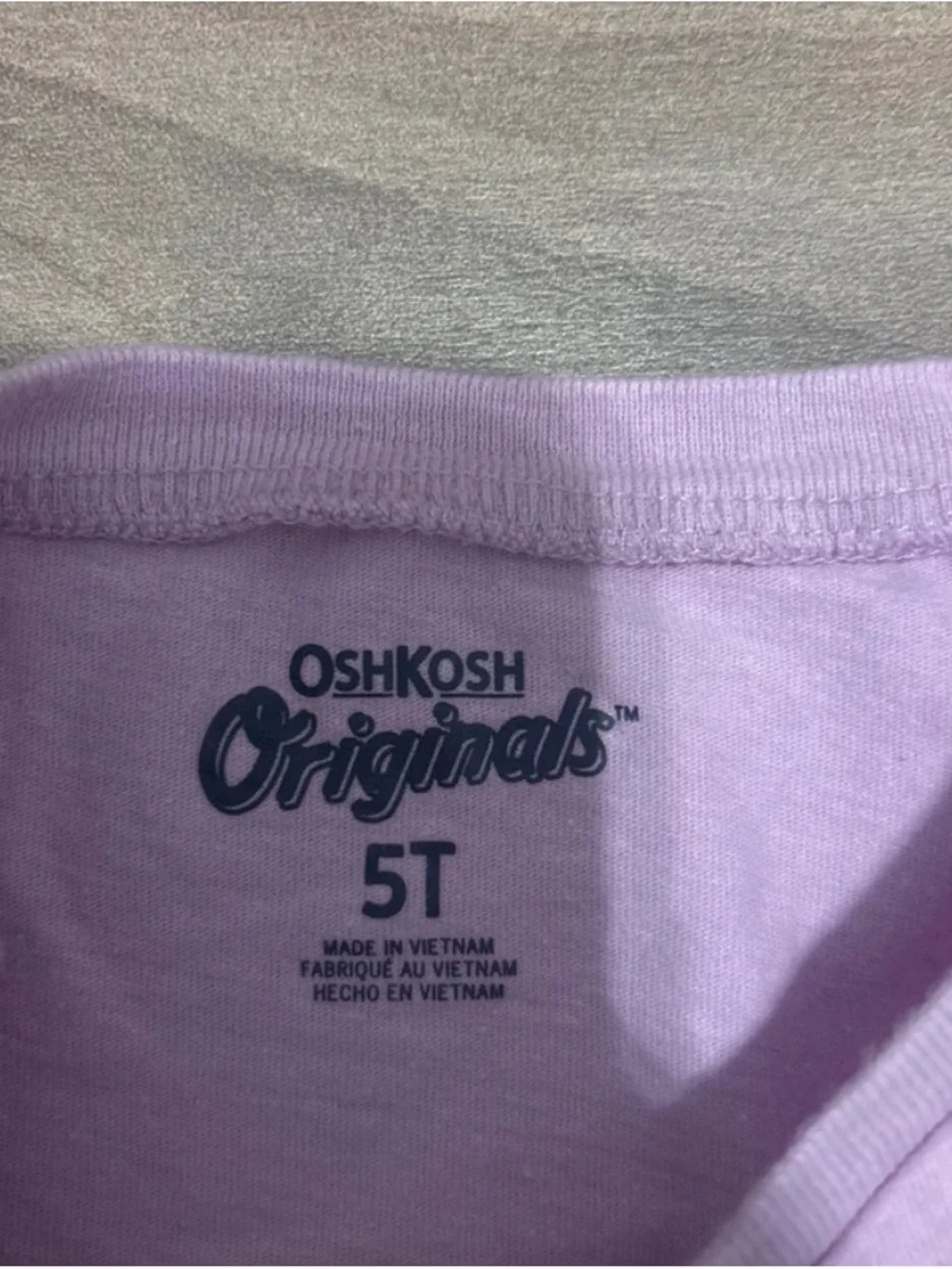 OshKosh Bgosh soft lilac