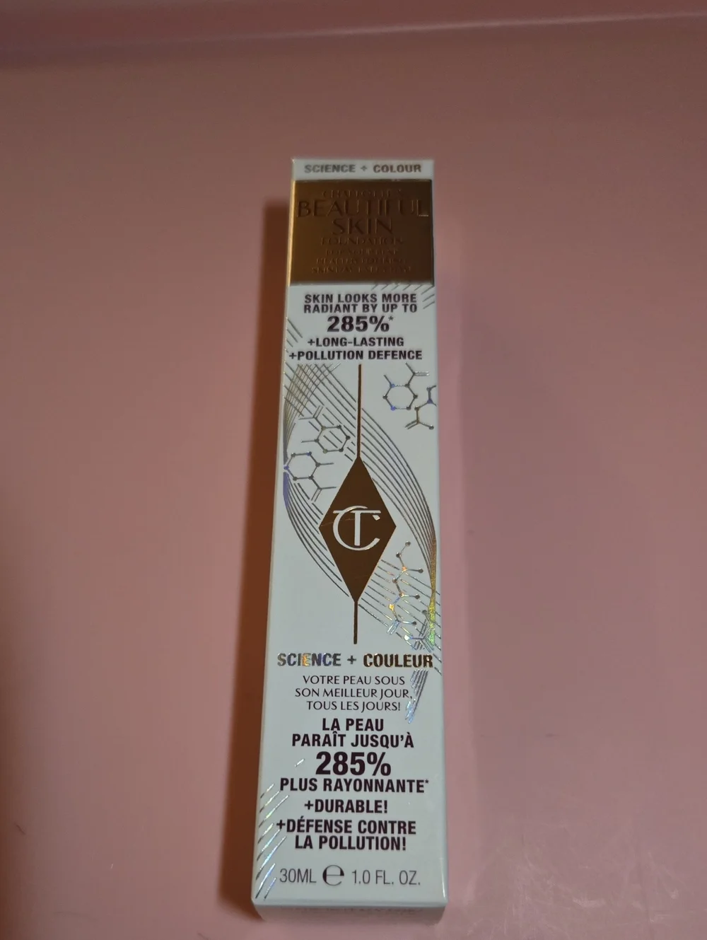 Charlotte Tilbury medium then outward