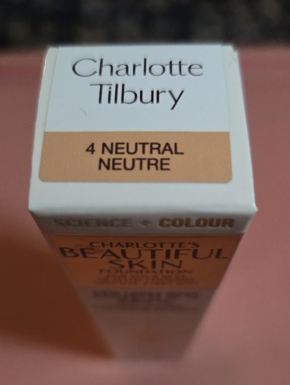 Charlotte Tilbury leaping testing jawline