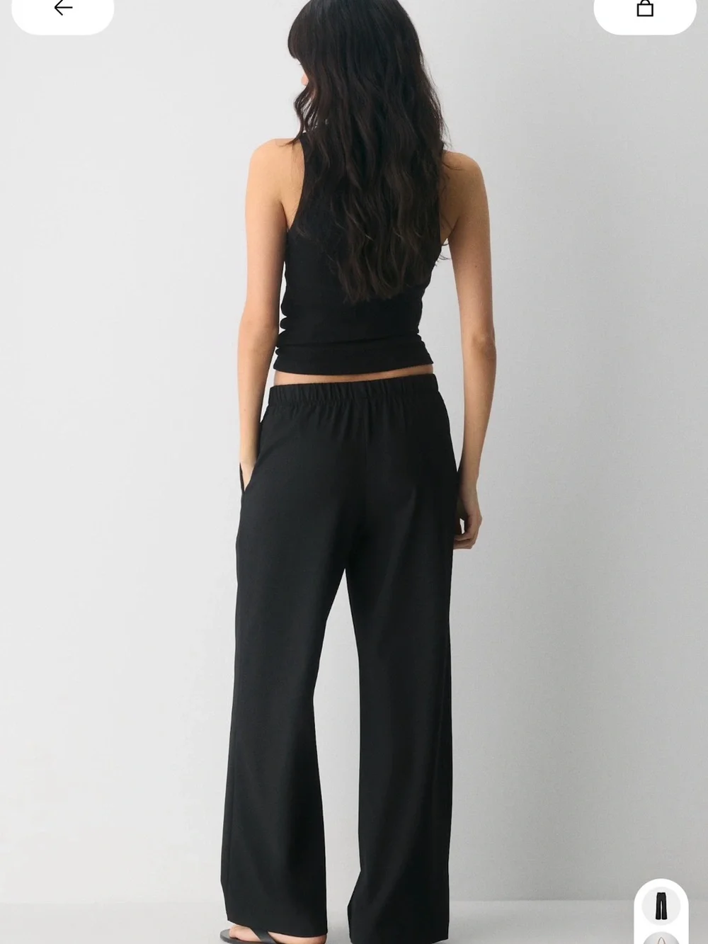 Aritzia relaxed wide