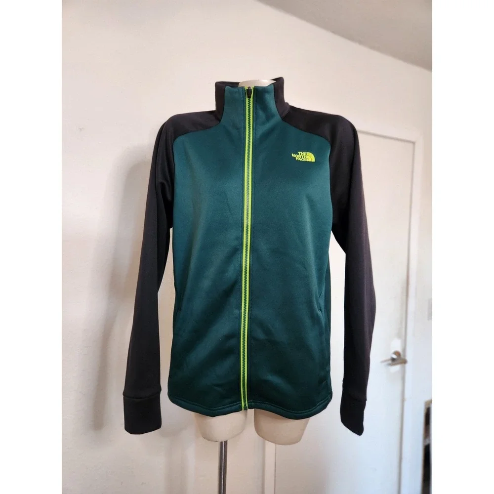 The North Face Apex Storm‎ Peak Triclimate Jacket Liner Green Black S outdoor