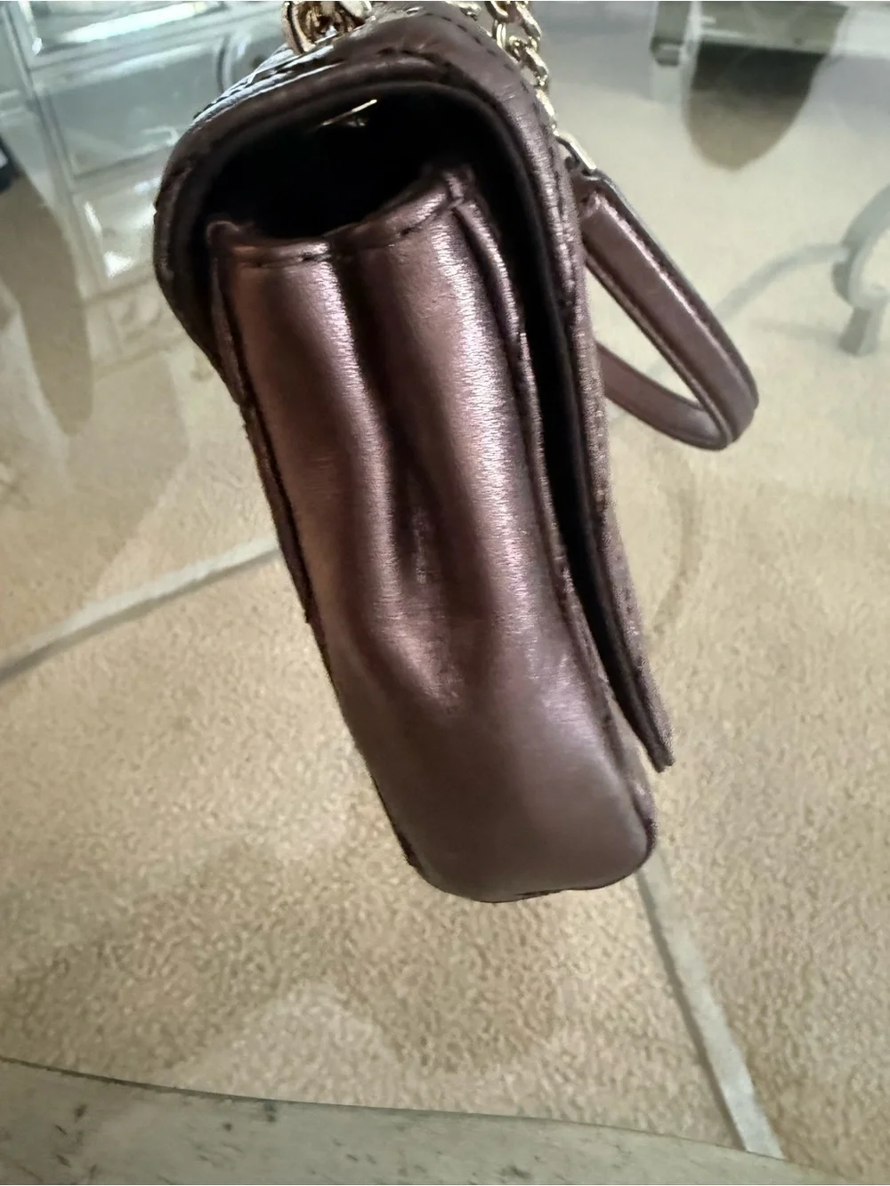 kate spade quilted leather