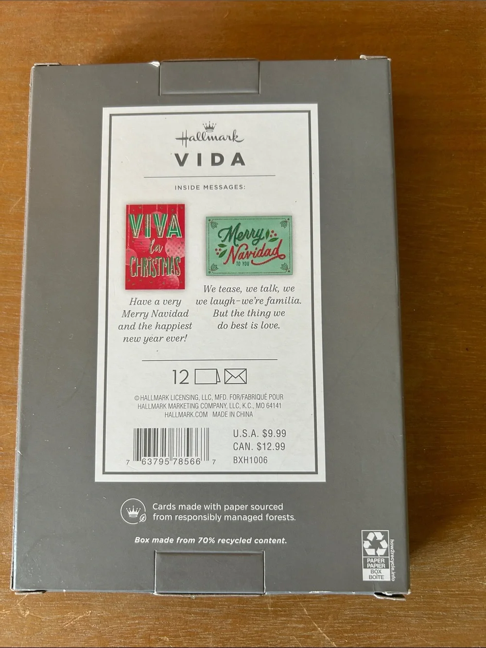 Hallmark vida holiday
