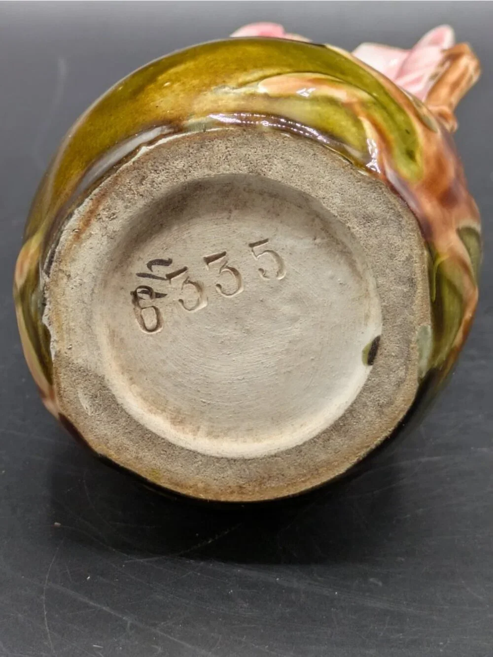 N/A tall majolica