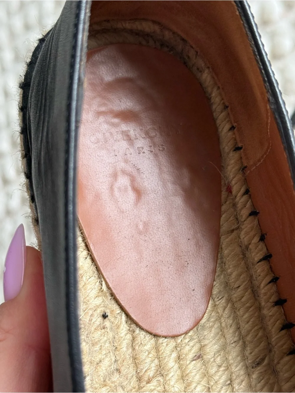 Givenchy espadrilles, size 7.5 US - 38 EU