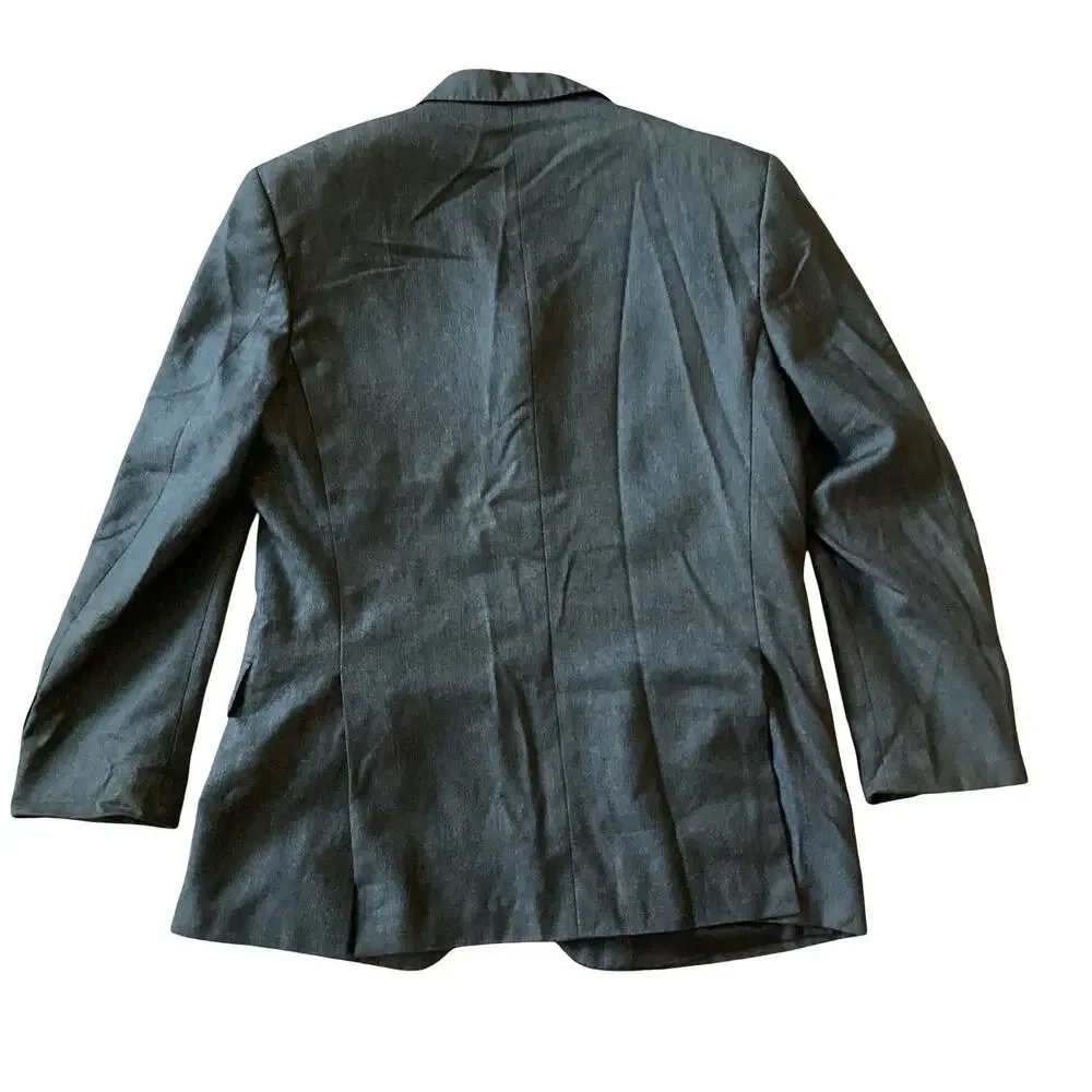 Blue Heather Suit Blazer