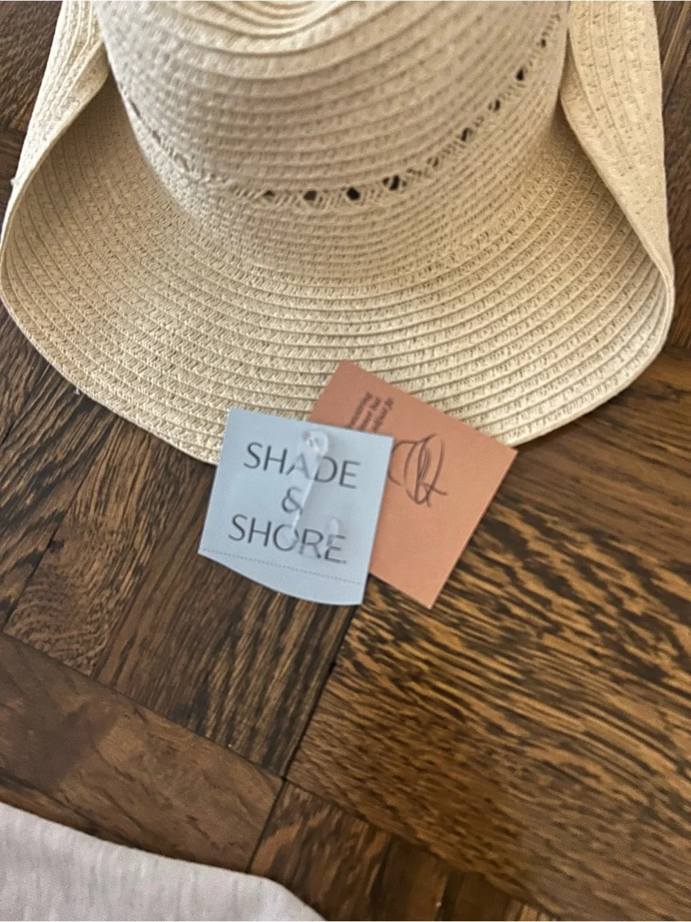Shade & Shore Natural Straw Sun Hat
