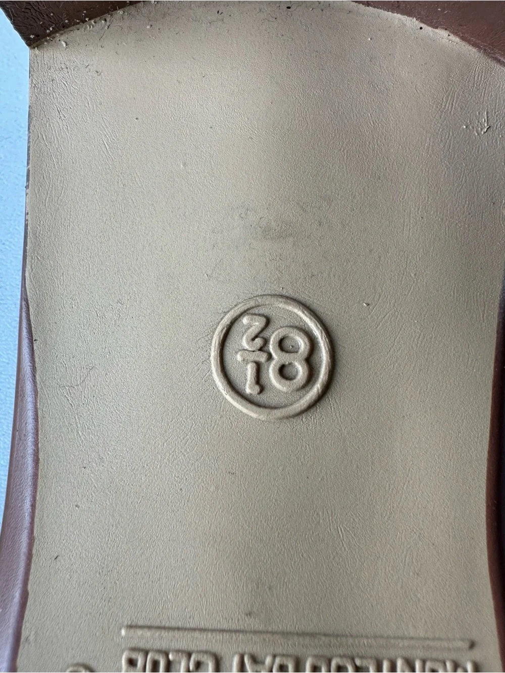Tory Burch braided straps