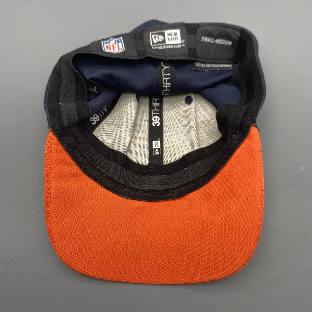 Chicago Bears Era Navy 39Thirty Adjustable Cap Hat Size Small/ Medium Fit Flex