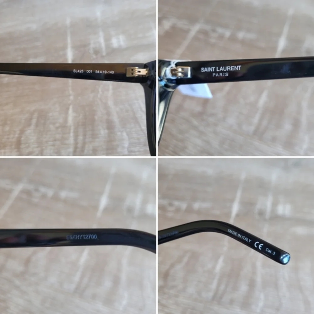 SAINT‎ LAURENT Black Cateye Sunglasses SL425