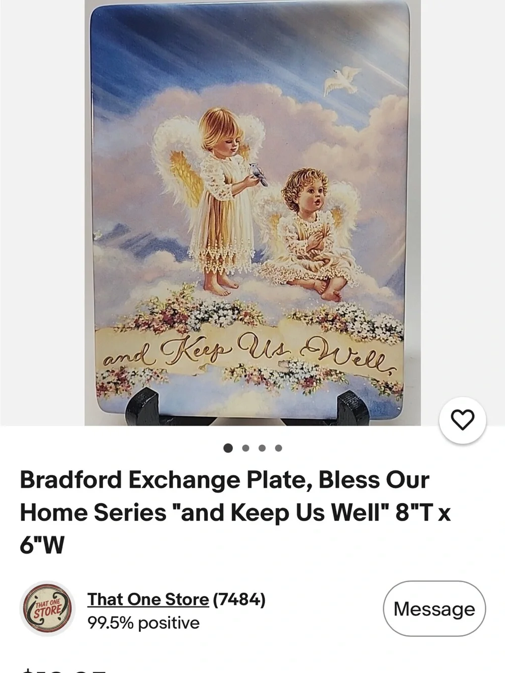 The Bradford Exchange delicate angel