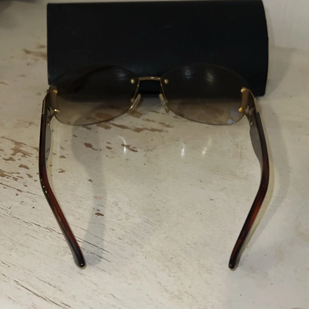 Fendi rimless sunglasses fs480 62-14 & case
