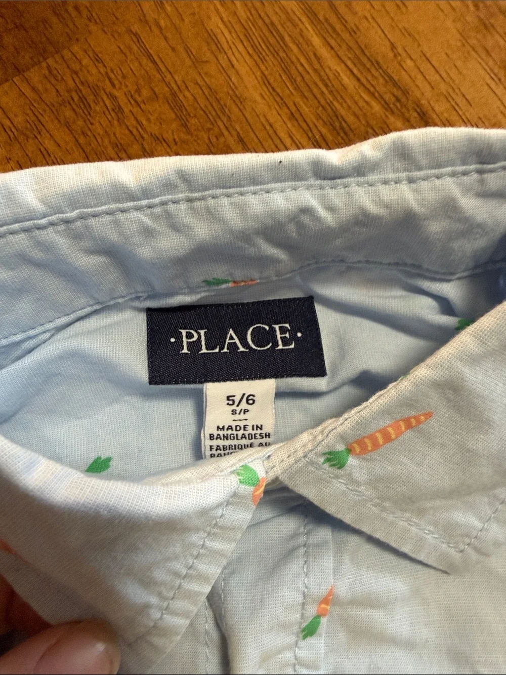 The Childrens Place blue collar