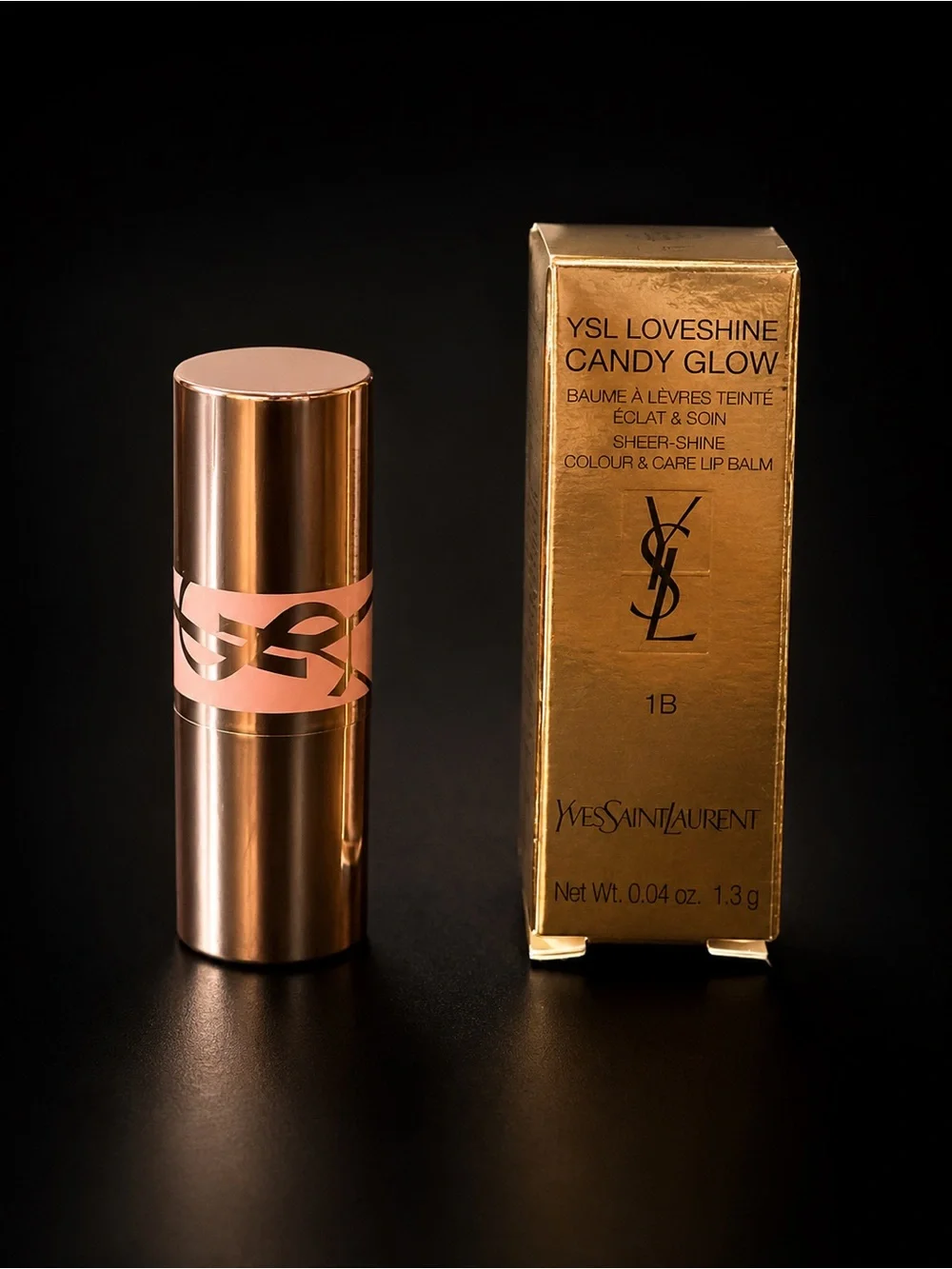 Yves Saint Laurent (YSL) Loveshine Candy Glow Sheer-Shine Lip Balm - Mini, NIB