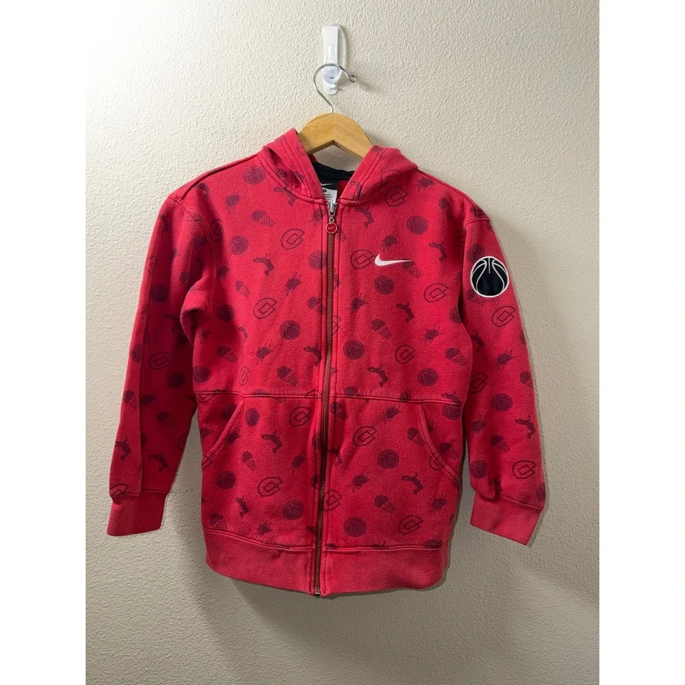 Boys Nike Hooded Jacket Size Small