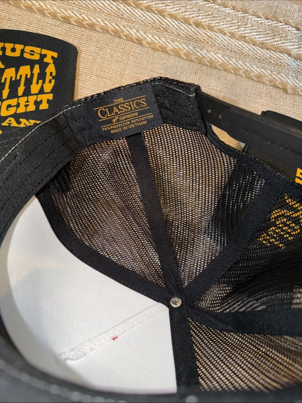 Jelly Roll Concert SnapBack Hat & Koozie’s Just a Little Right and Wrong