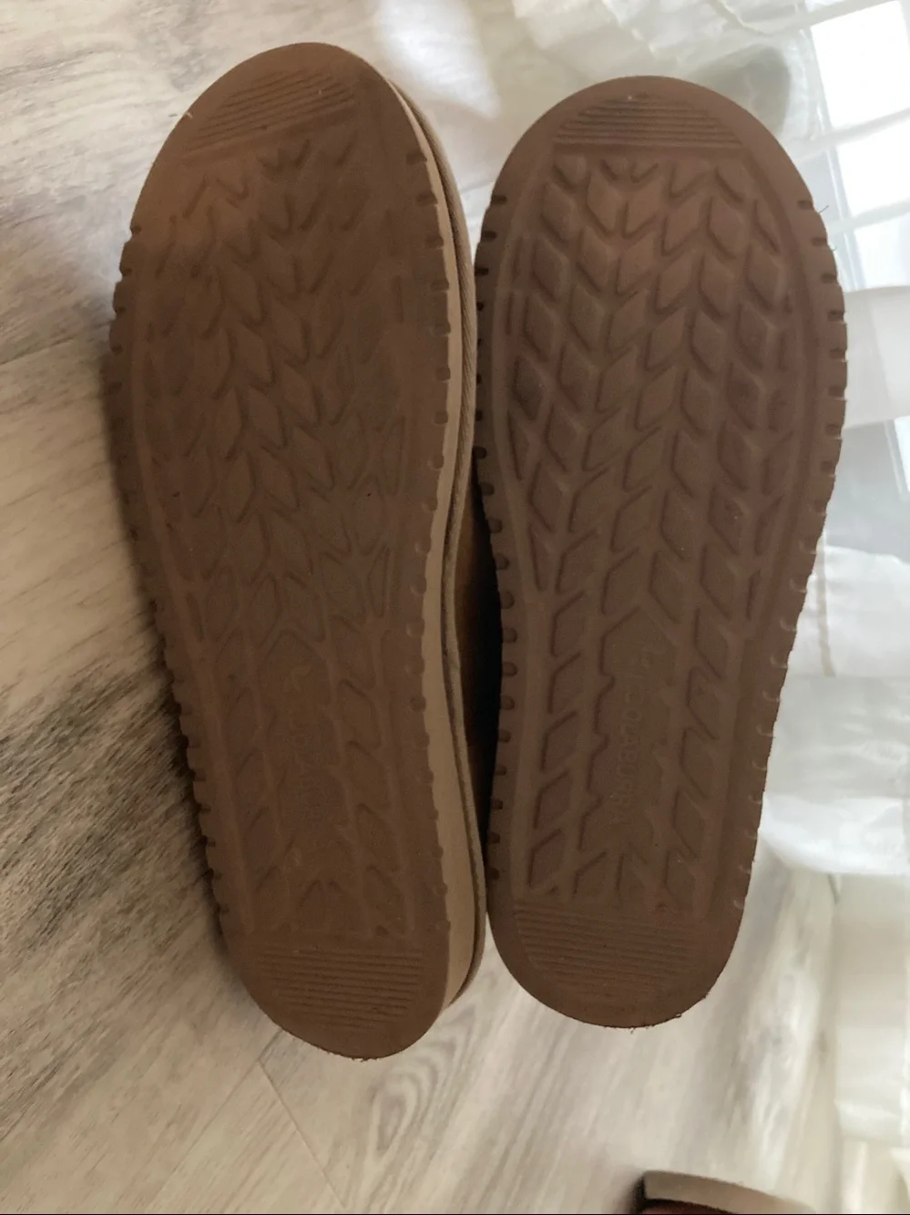 UGG Koolaburra Suede Boots Shearling Lining Brown Sz 9