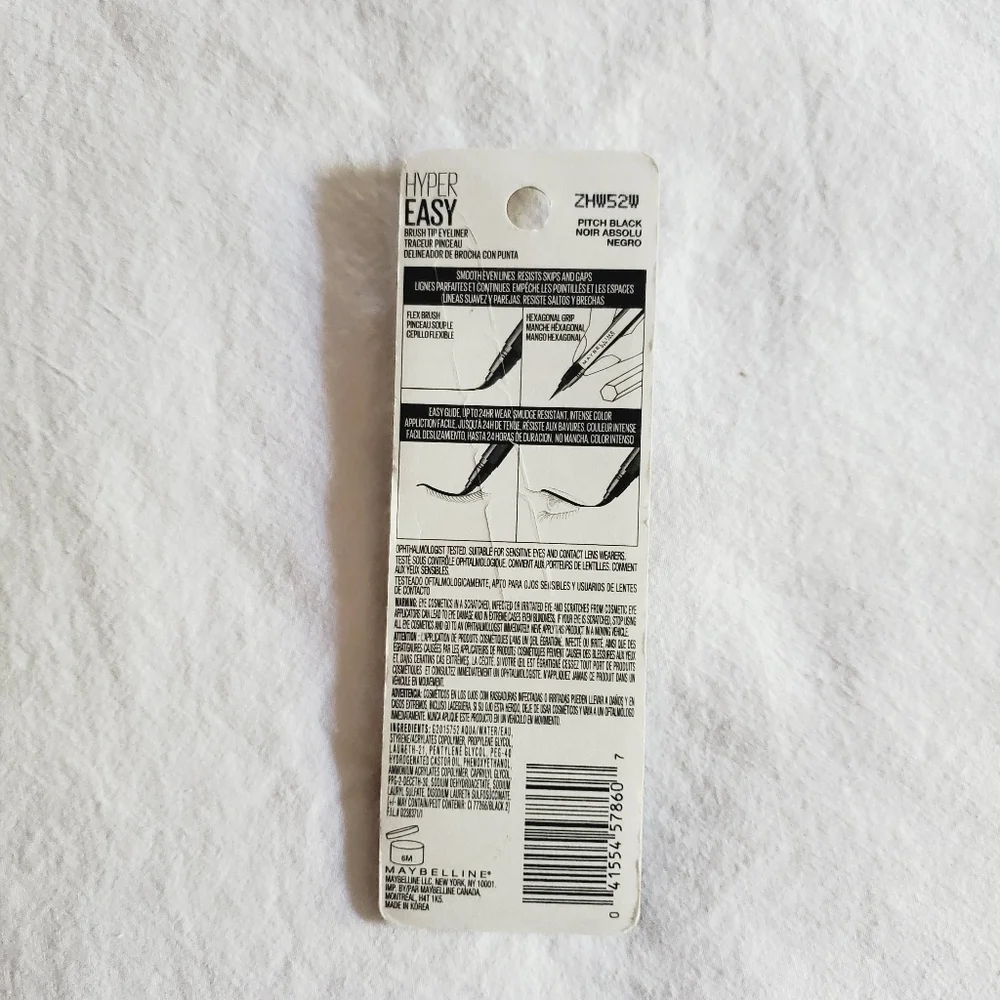 Maybelline tip black eyeliner