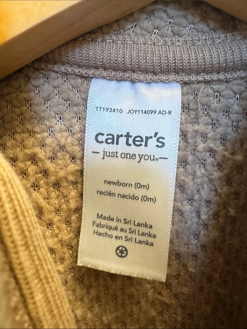 Carters cozy sherpa
