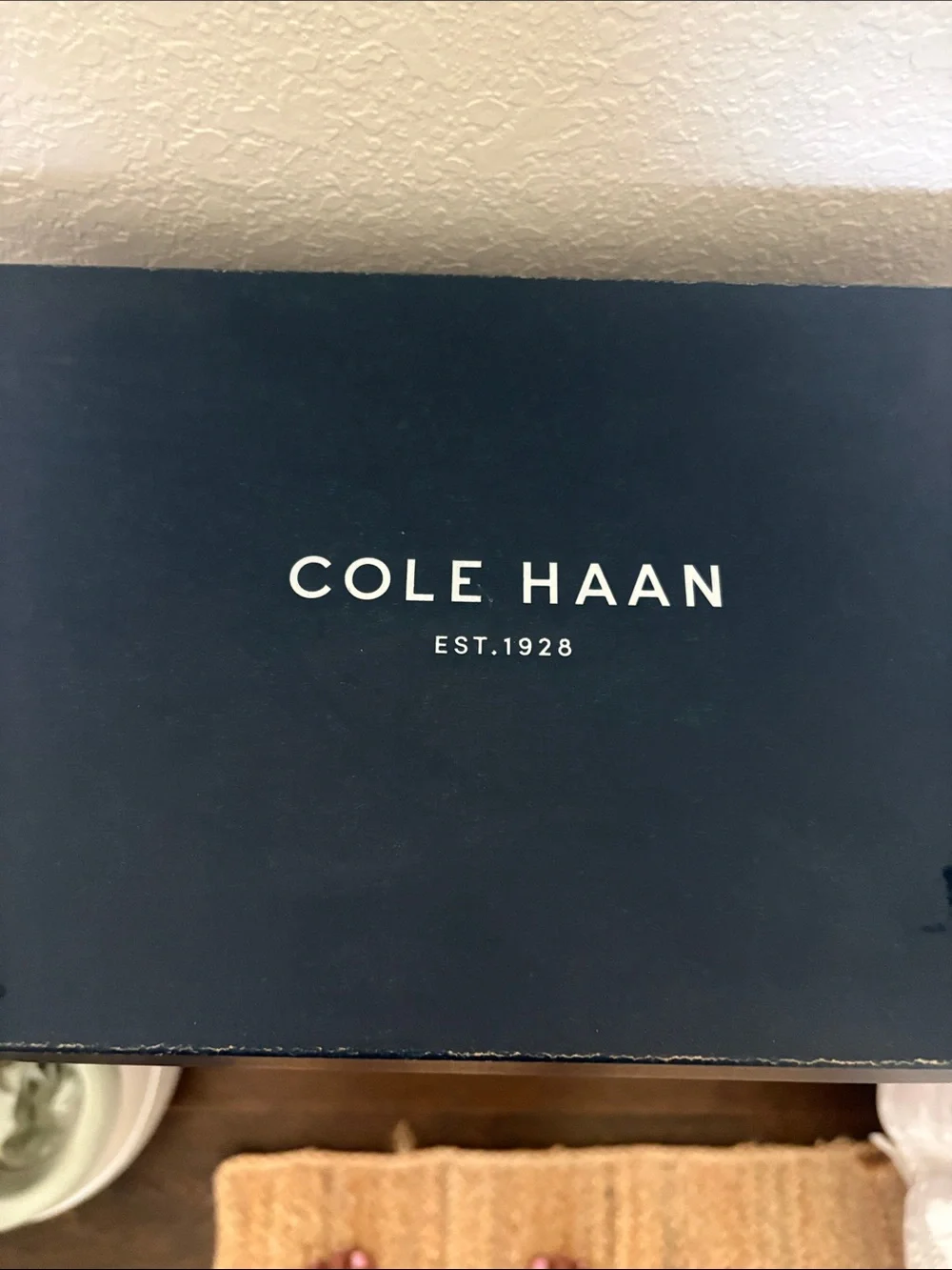 Cole Haan Brown Suede Chukka Boots with Red Laces