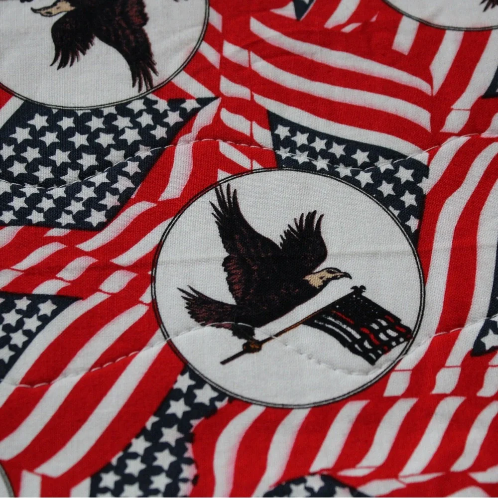 Handmade quilted american