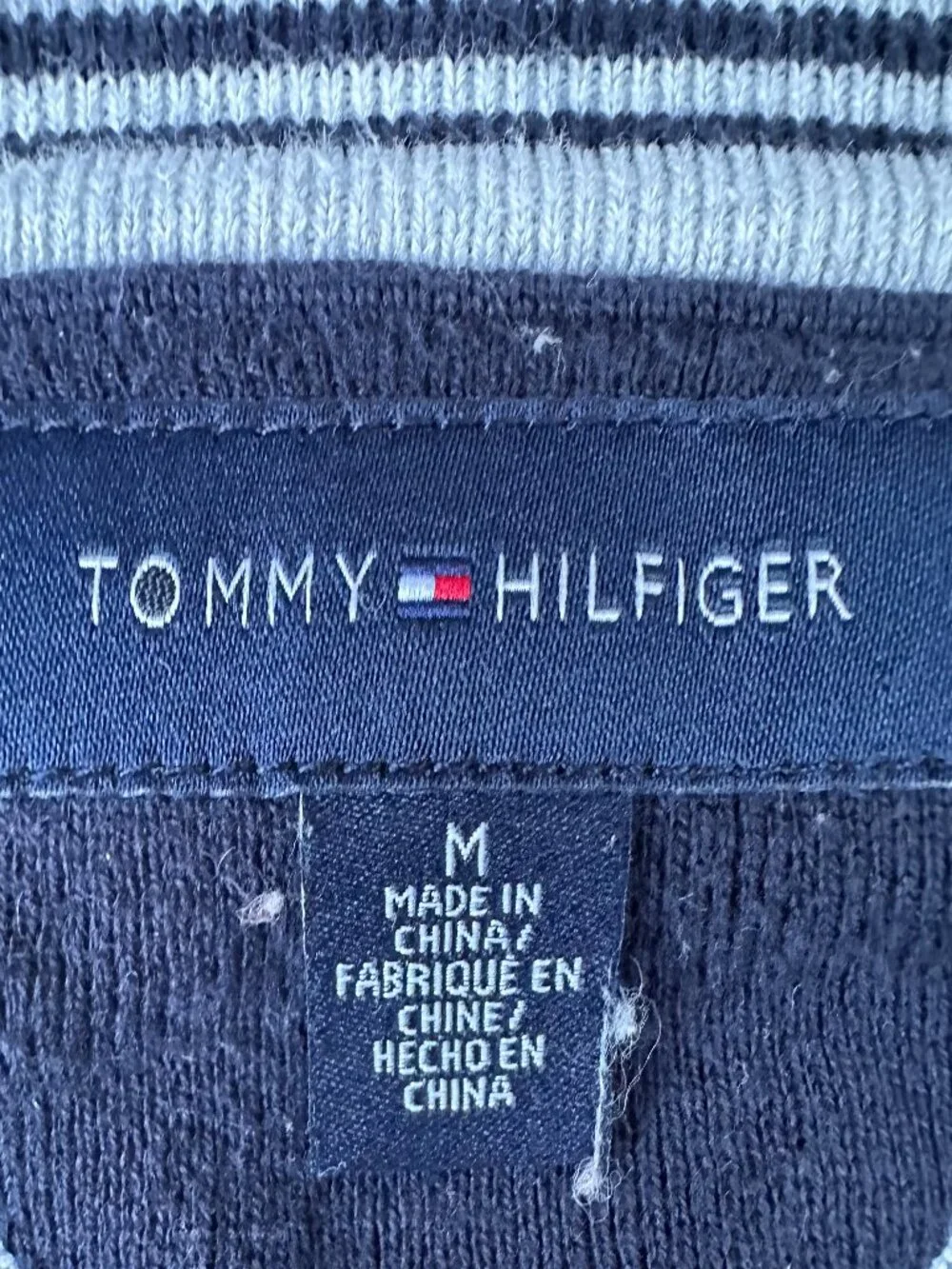 Tommy Hilfiger logo 100%