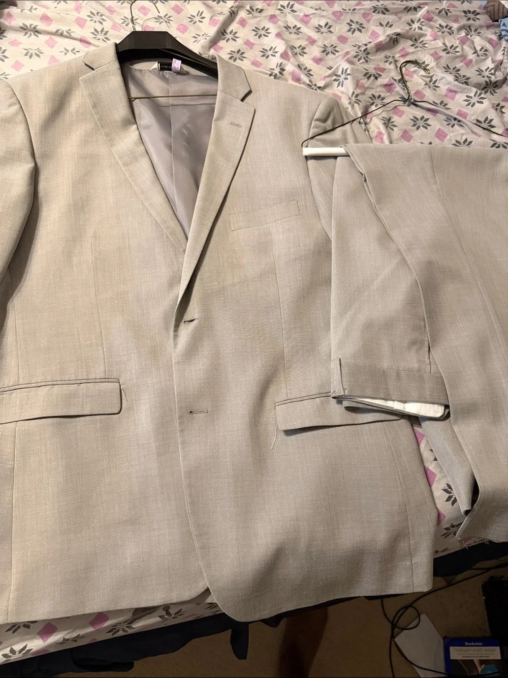 Men's Light grow  Two-Piece Suit Blazer & Trousers 46L 38W