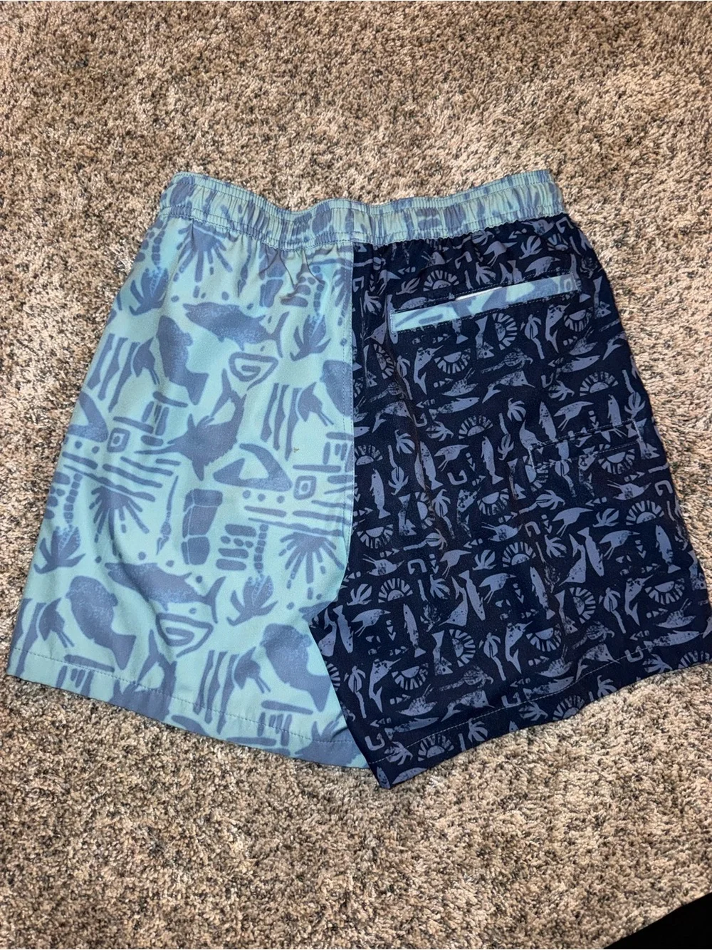 Huk over dry blue