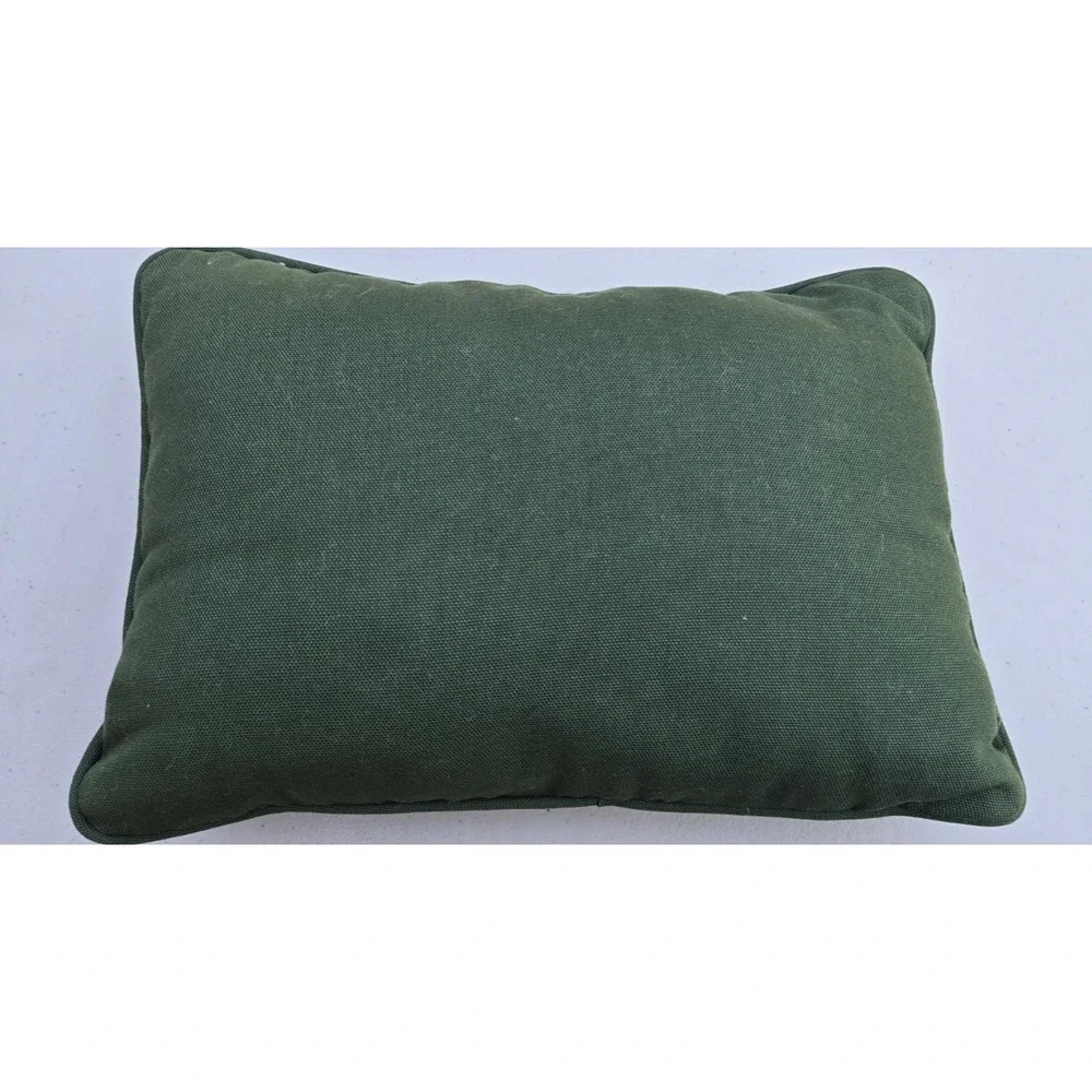 All Things Grow with Lowe Tapestry Throw Pillow 12x9 Floral Green Garden Cottage