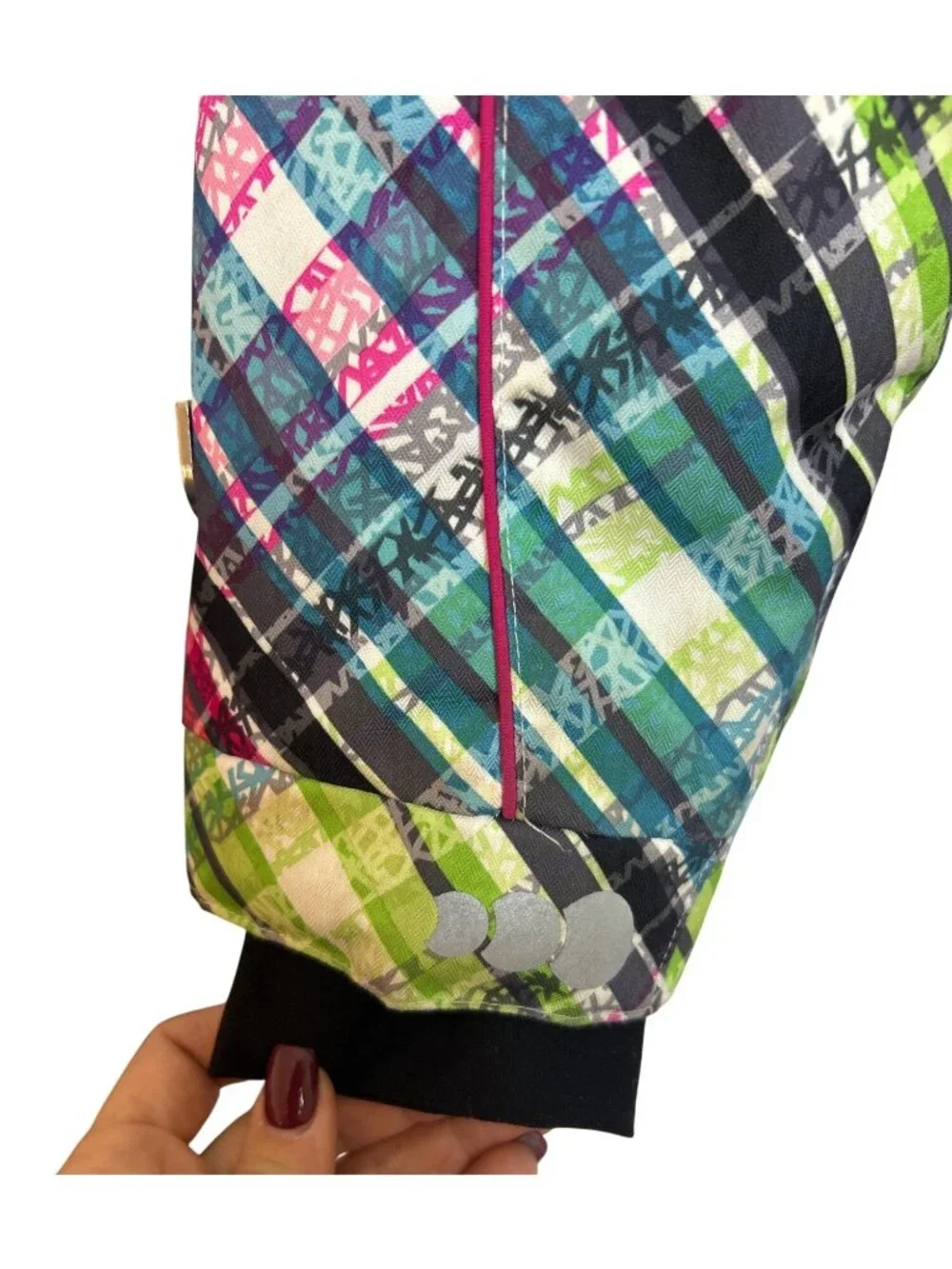 Jupa Ski Snowboard Jacket Girl's 16 Dridux Thermadux Waterproof Multicolor