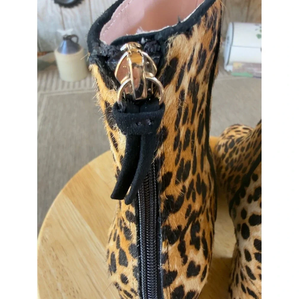 J. Crew crew leopard