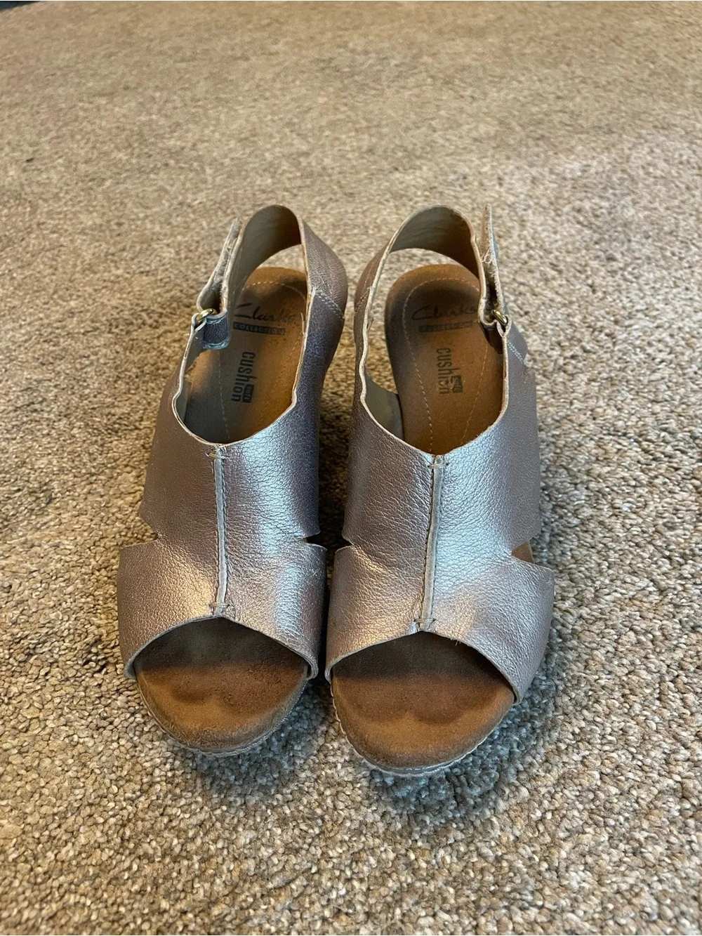 Clarks casual neutral cushioned