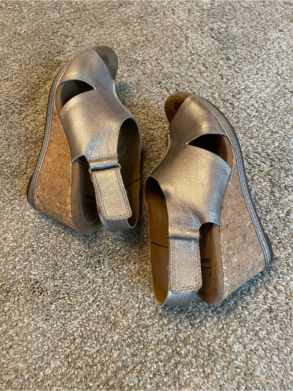 Clarks versatile pewter