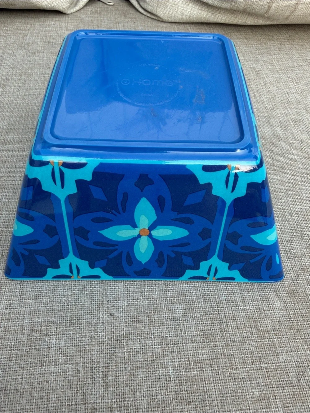 Target Home bright melamine pattern
