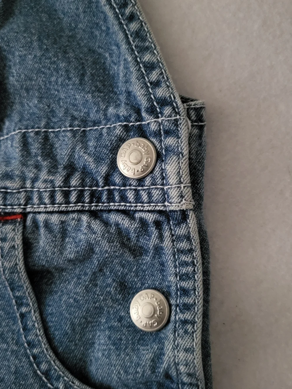 GAP Denim Shortalls in Classic Blue