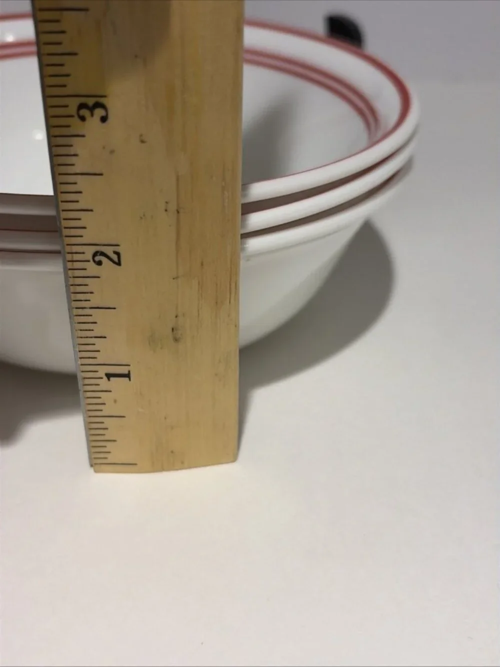 Corelle Classic Cafe Red Soup Cereal Bowls 6.25